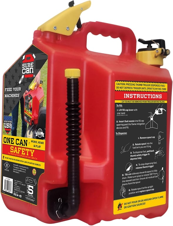 SureCan 5‑Gallon Utility Can