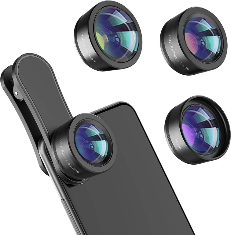 LEKNES 3-in-1 Phone Lens Kit