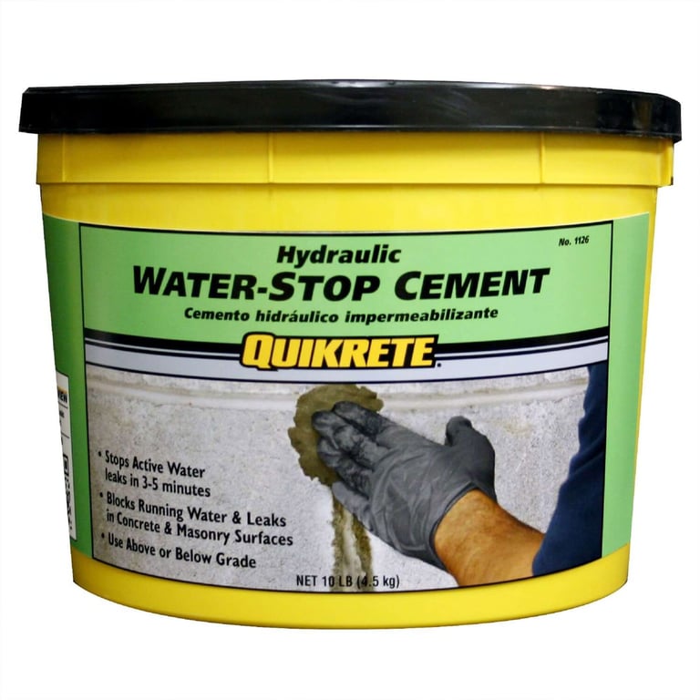 Quikrete Rapid Set Water Stop Cement