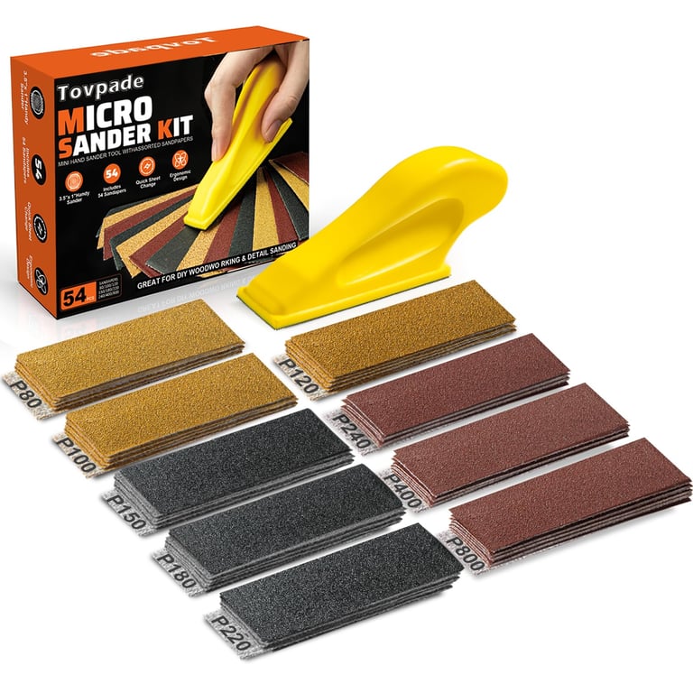 Tovpade 54-Piece Micro Sander Kit