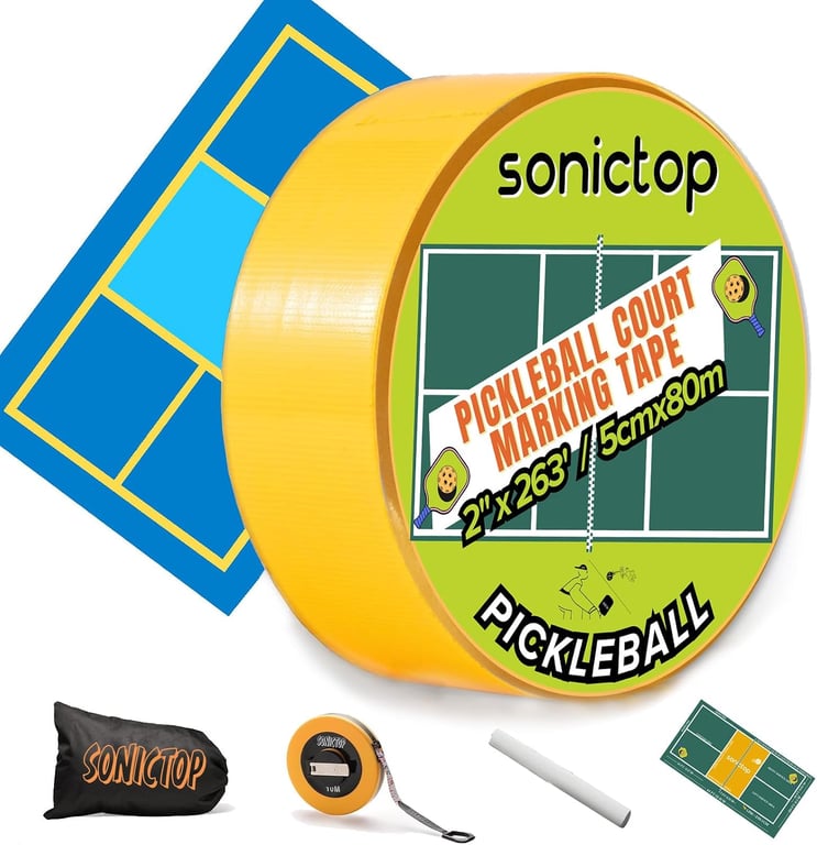 SONICTOP Pickleball Court Marking Kit