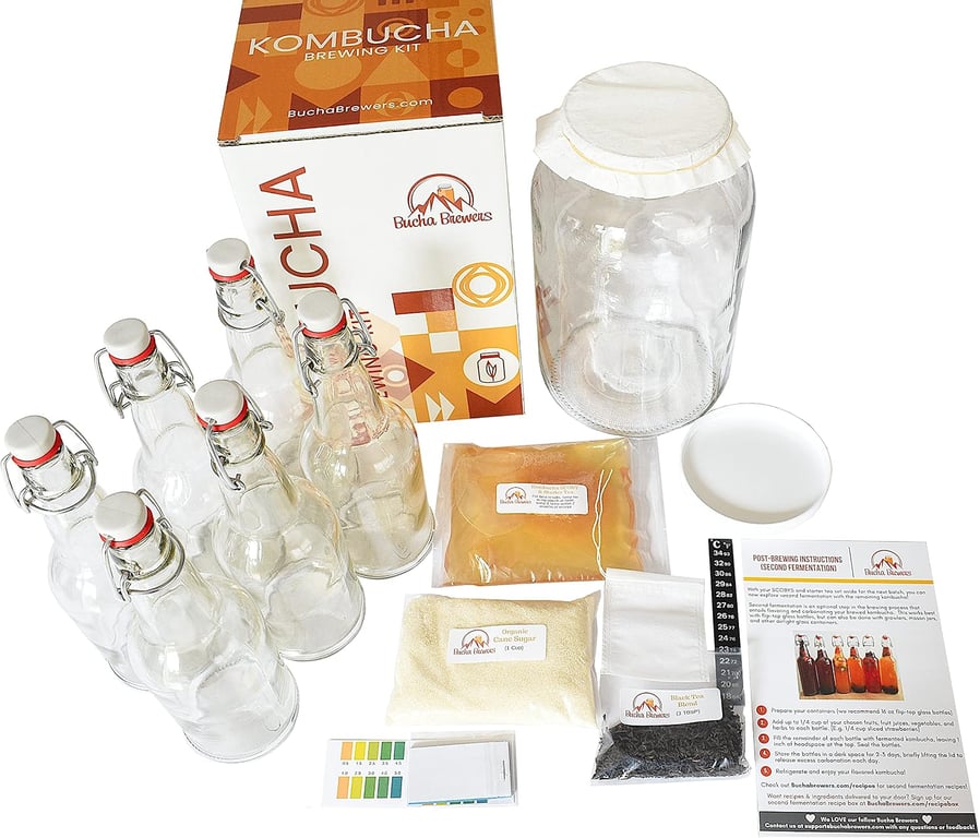 Bucha Brewers Deluxe Kombucha Kit