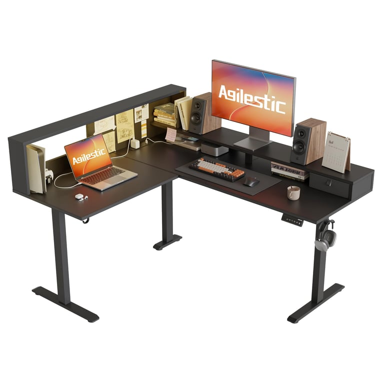 Agilestic L-Shaped Electric Standing Desk