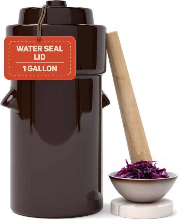 Kenley 1‑Gallon Fermentation Crock