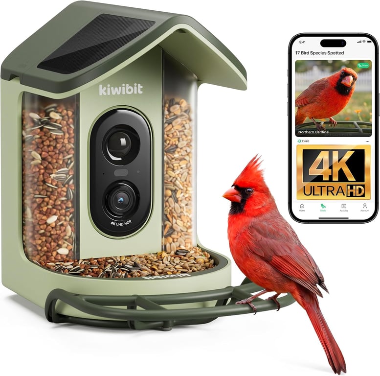Kiwibit Smart Bird Feeder