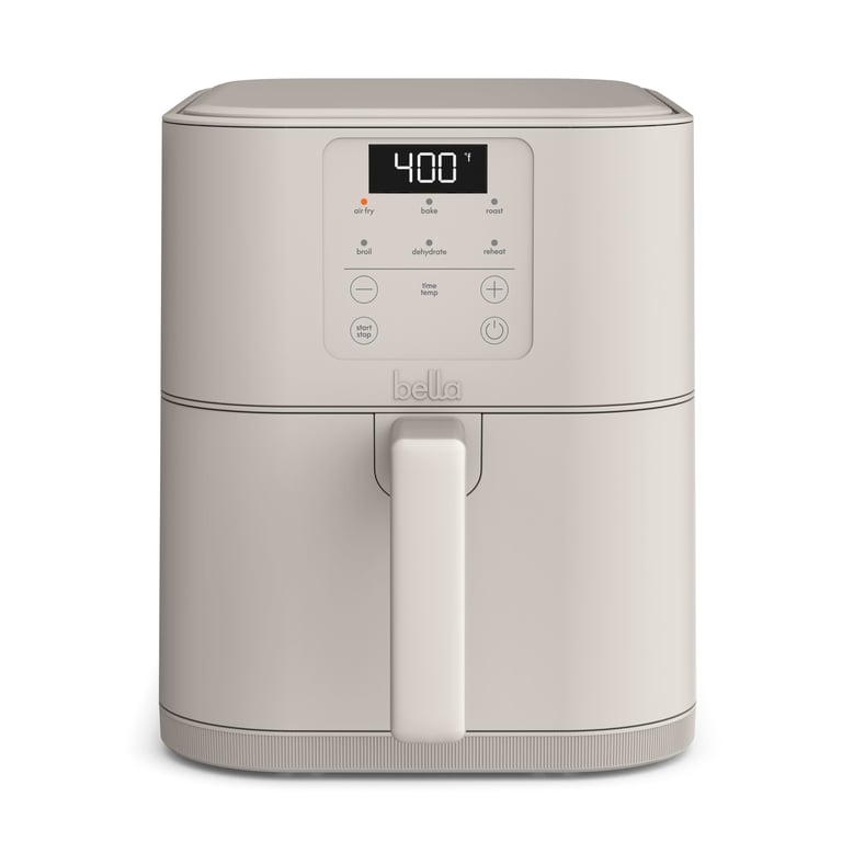 BELLA 6QT Slim Ceramic Air Fryer