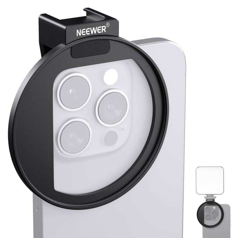 NEEWER 67mm Phone Filter Mount