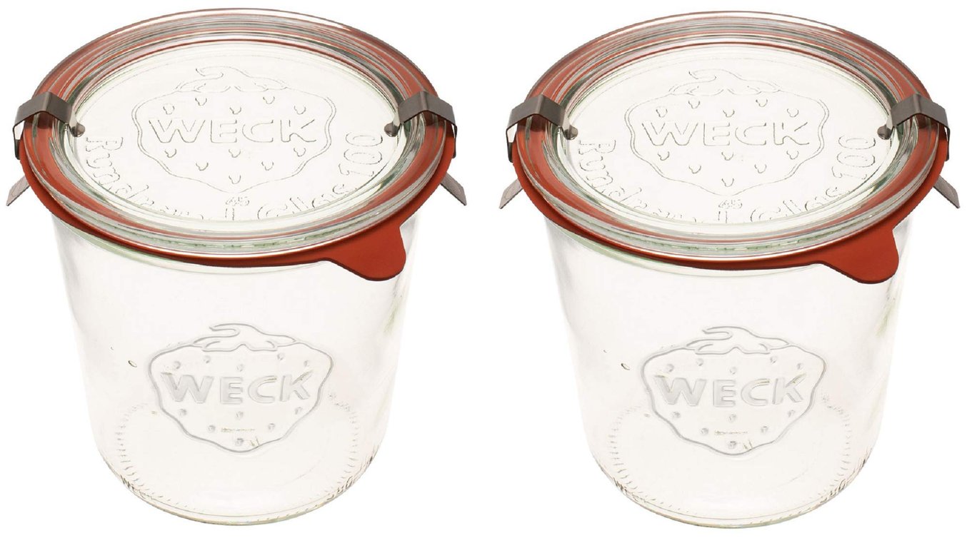 WECK 742 Glass Canning Jars