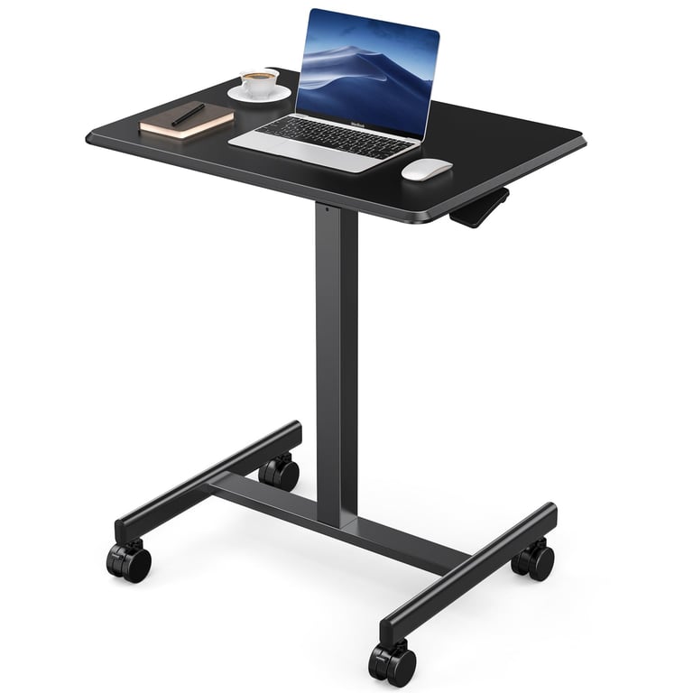 DUMOS Adjustable Rolling Laptop Desk