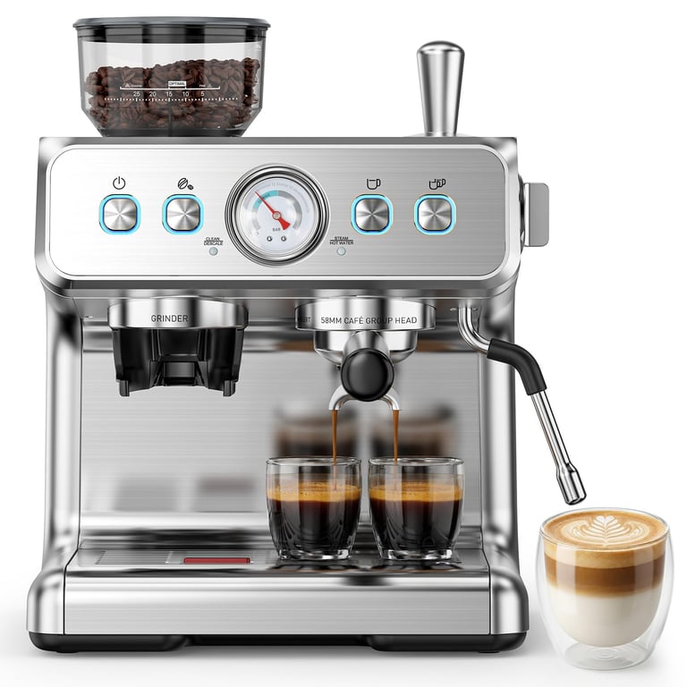 Electactic 20-Bar Espresso Machine