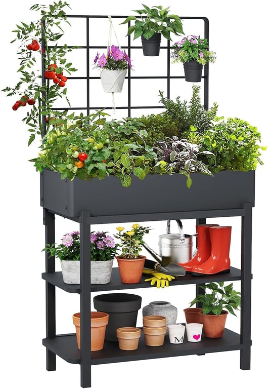 FOYUEE Raised Garden Bed