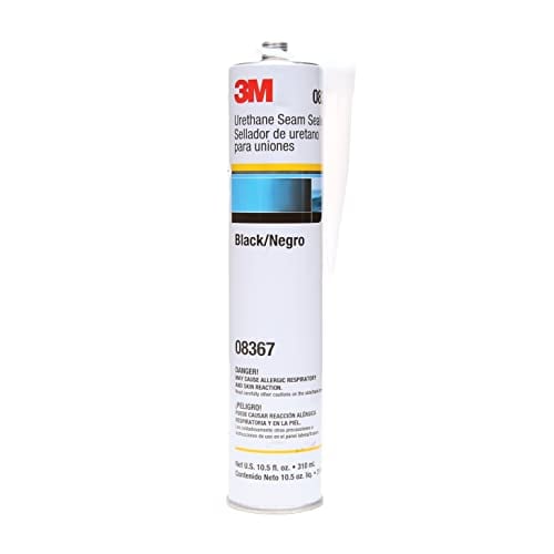 3M Urethane Seam Sealer, 08367, Black Color, 310 mL/10.5 fl oz Cartridge