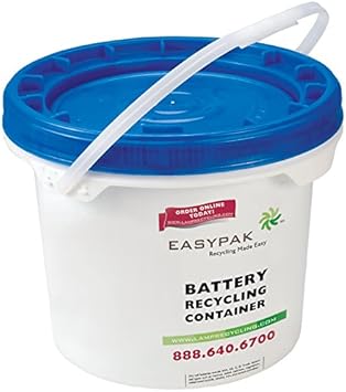 EasyPak Battery Recycling Container