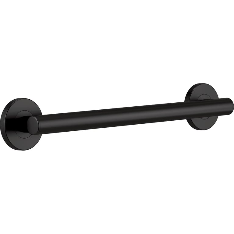 Delta 18-Inch Matte Black Grab Bar