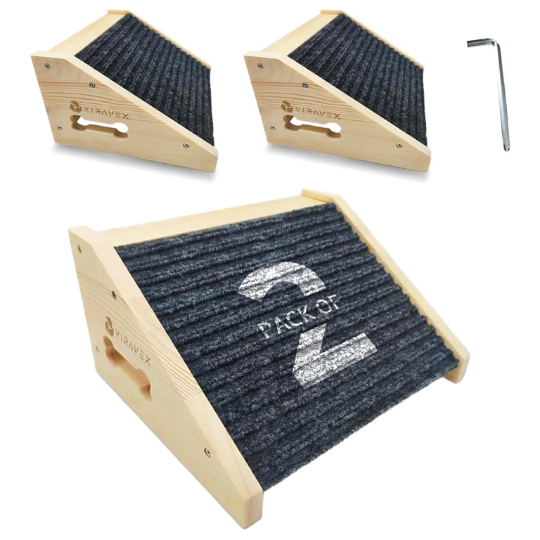 VIRAVEX Wooden Pet Stairs Ramp
