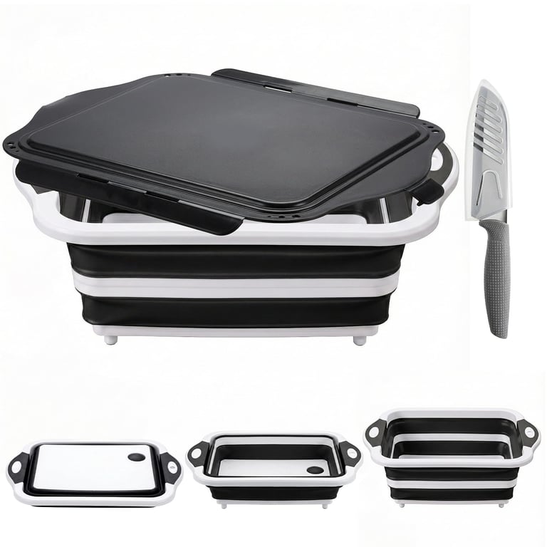 Collapsible BBQ Prep Tub