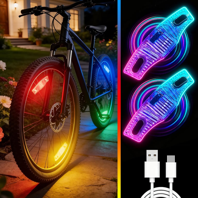 MH Brighter Motion Sensor Wheel Lights