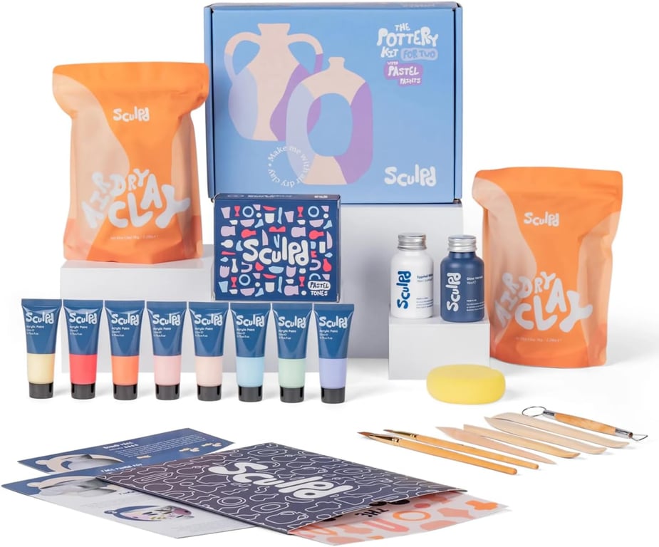 Sculpd Pottery Kit