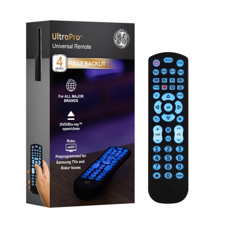 GE Backlit Universal Remote
