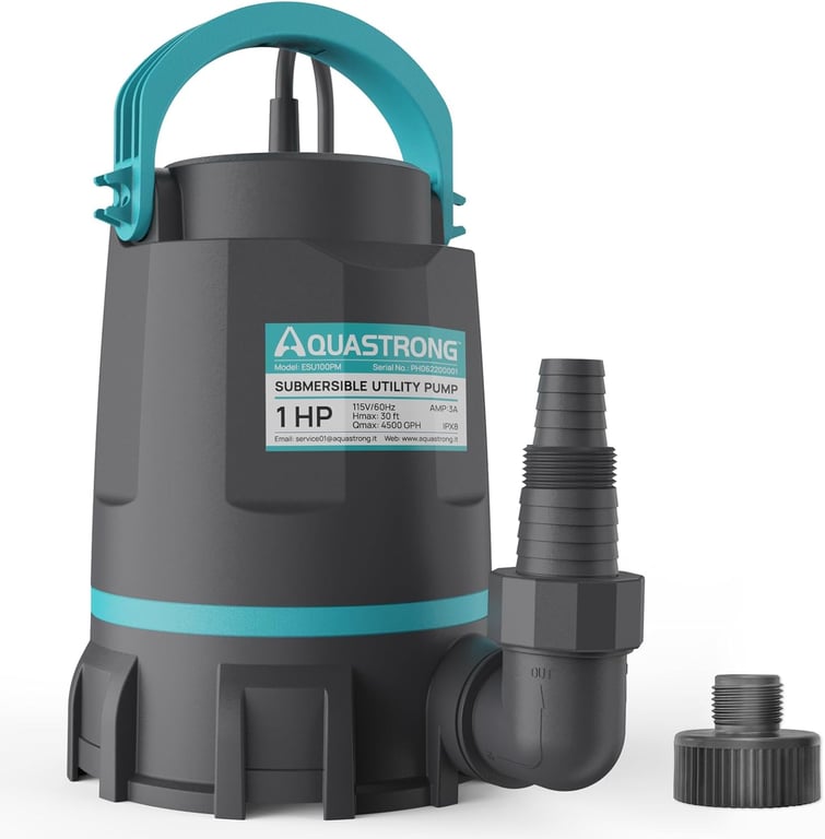 Aquastrong 1 HP Sump Pump