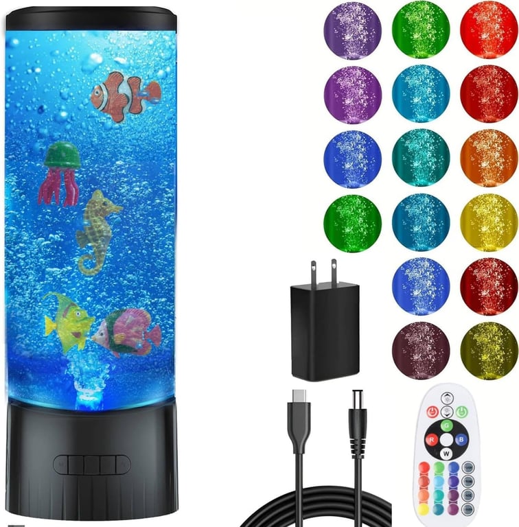 Bubble Tube Lamp