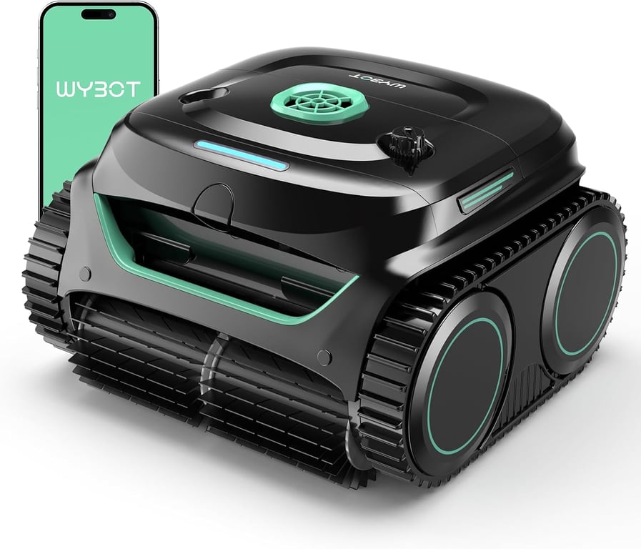 Wybot C2 Cordless Pool Vacuum for Inground Pools, Pool Cleaner Robot