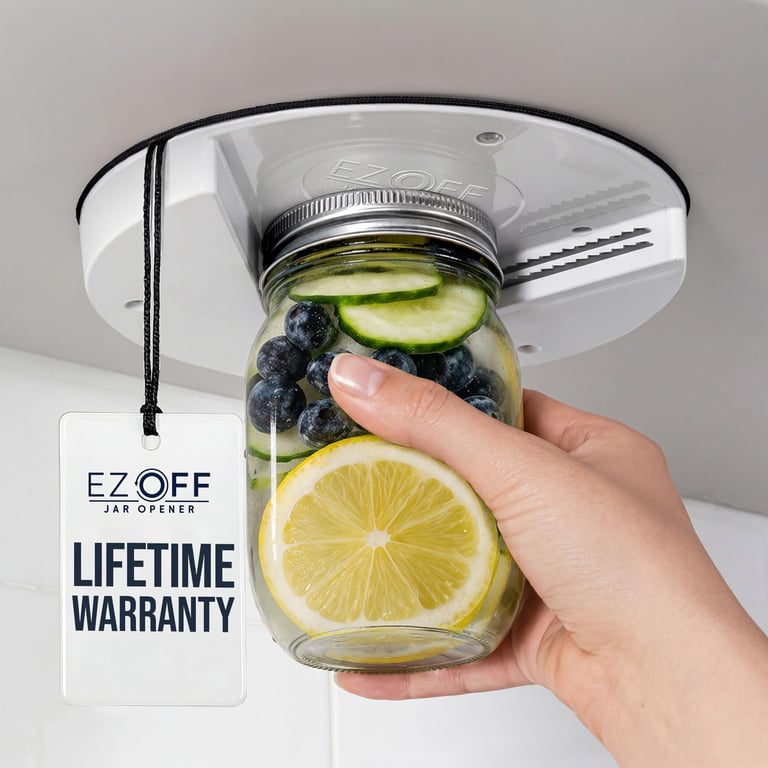EZ Off Under Cabinet Jar Opener