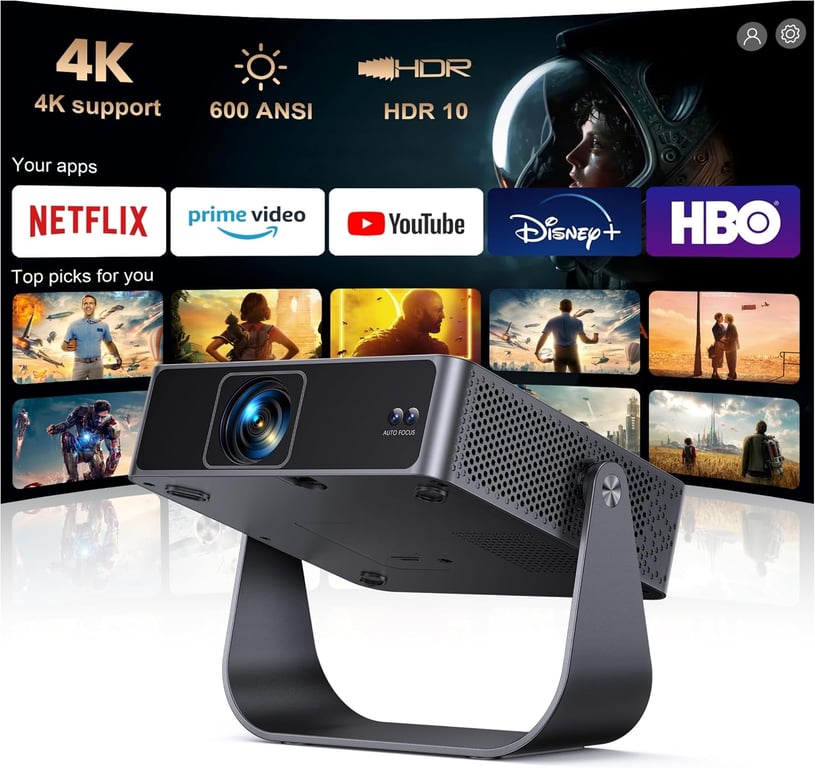 PUTRIMS Smart Mini Projector