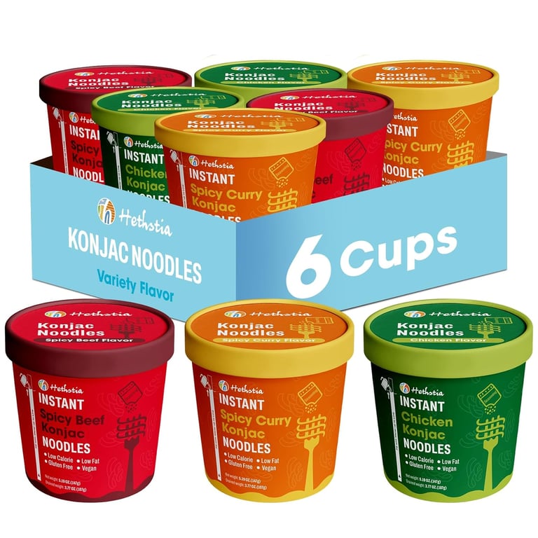 Hethstia Konjac Noodle Soup Pack