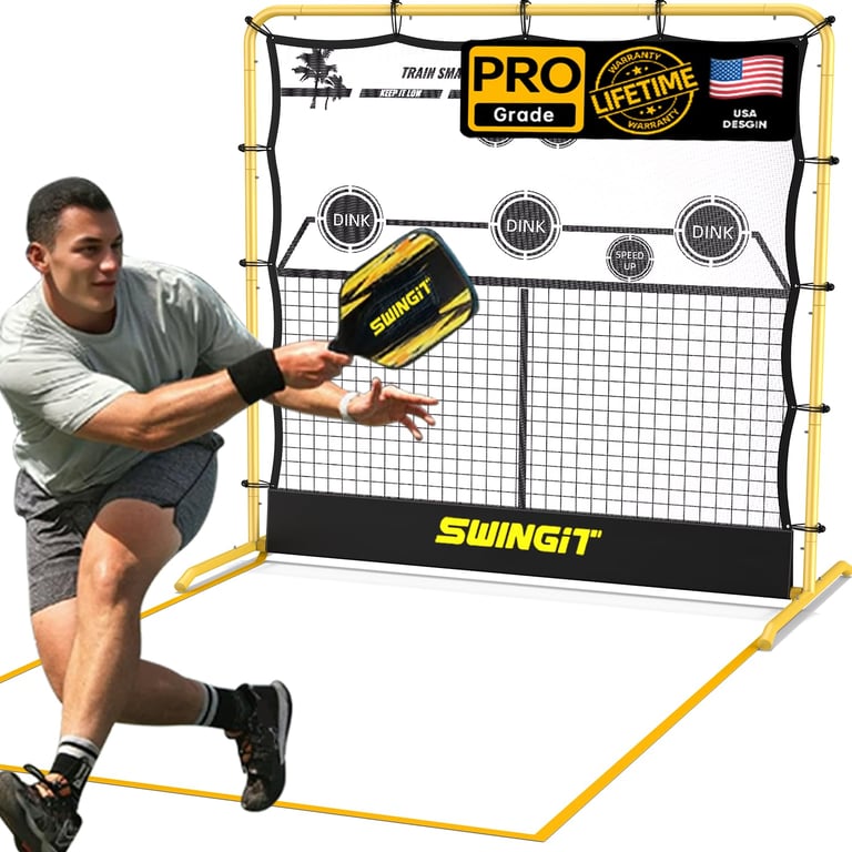 SwingIt Portable Pickleball Rebounder Net
