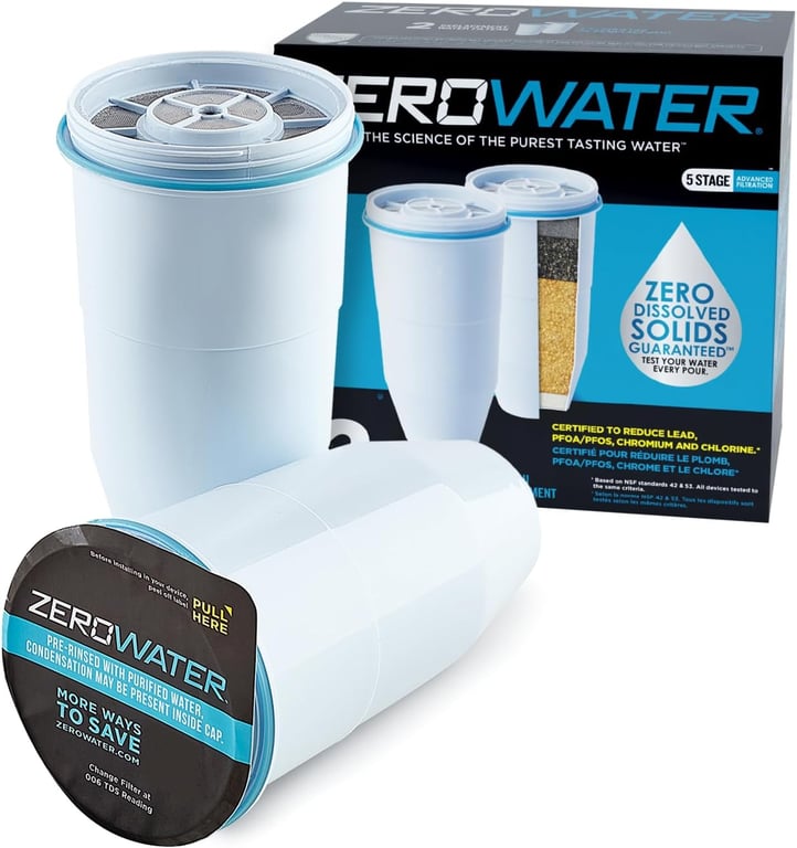 ZeroWater Replacement Filters 2‑Pack