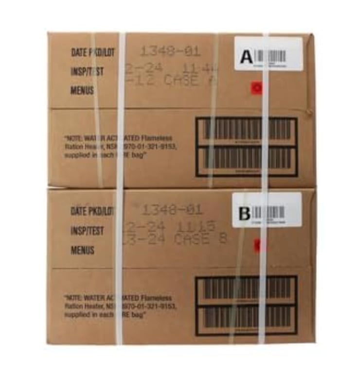 Leevax 24‑Pack MRE