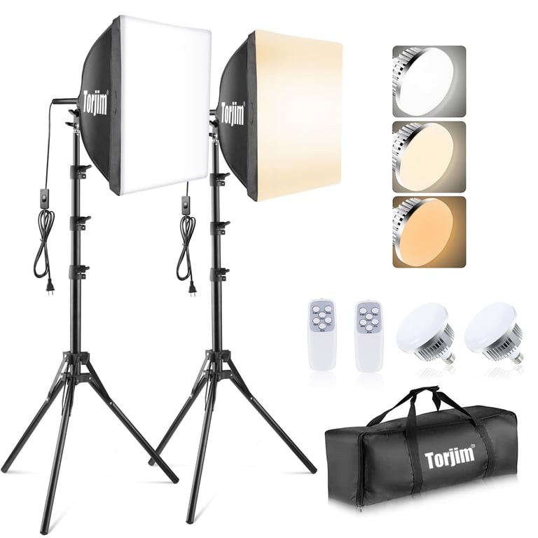 Torjim 16x16 Softbox LED Kit