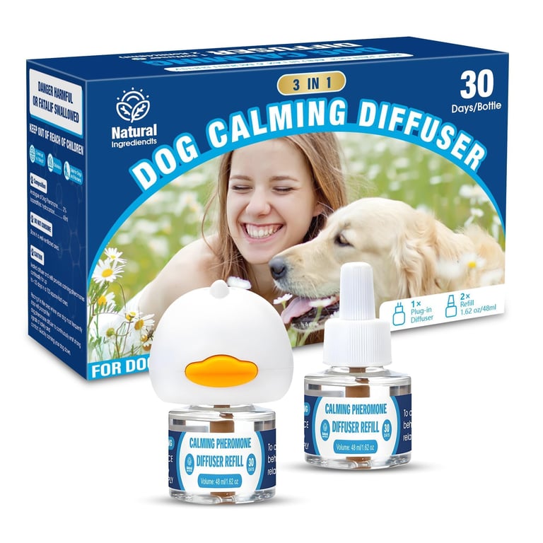 Shiumore 3‑in‑1 Dog Calming Diffuser Kit