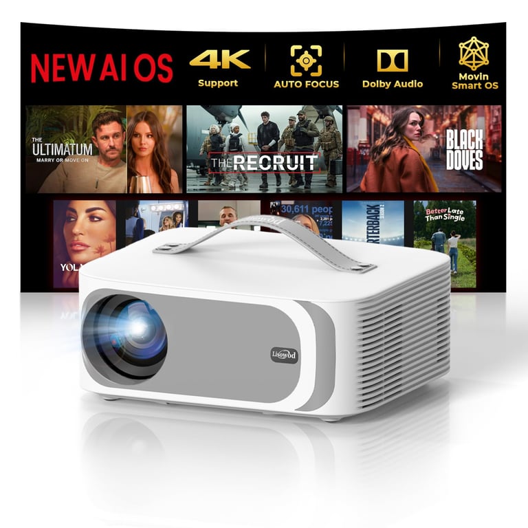 Lisowod 4K Smart Projector
