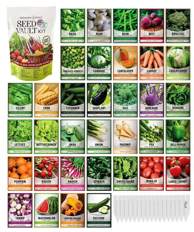 Gardeners Basics Survival Seed Kit