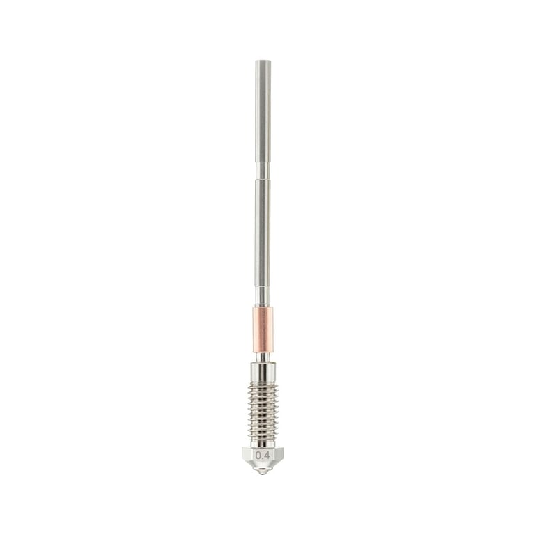 Tungsten Carbide Nozzle 0.4mm for Prusa MK4/MK4S/XL 3D Printer, Less Brittle, High Thermal Conductivity Abrasion Resistance for Precision Additive Manufacturing