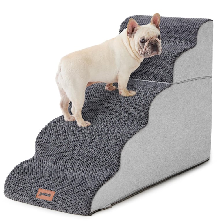 ZOMISIA 5‑Step Foam Dog Stairs