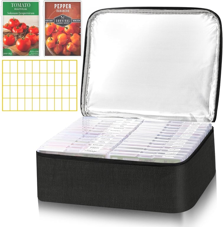 HomePekite 26‑Slot Seed Organizer