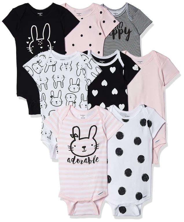 Gerber Baby Girls' Onesies