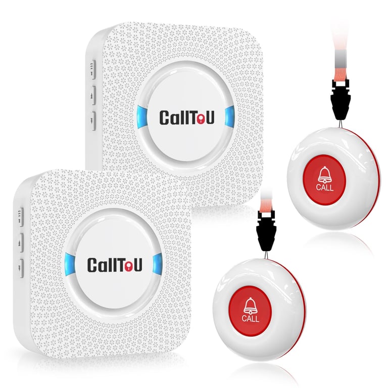 CallToU 2-Button Wireless Caregiver Pager