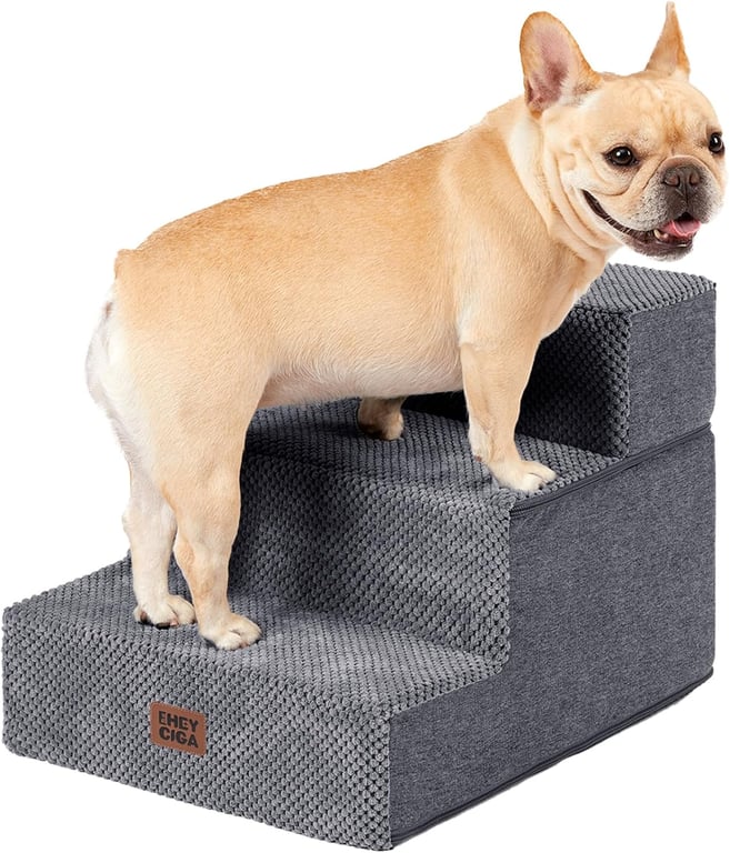 EHEYCIGA 3‑Step Dog Stairs