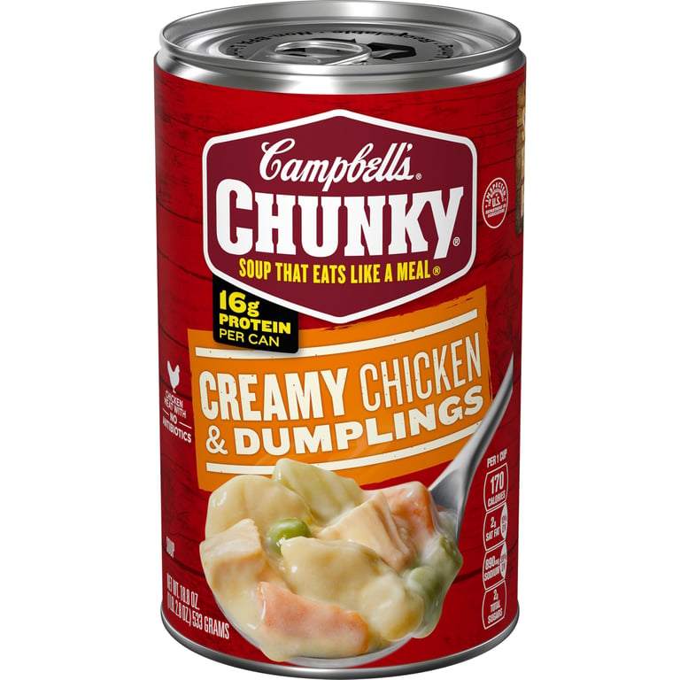 Campbell's Creamy Chicken & Dumplings Soup
