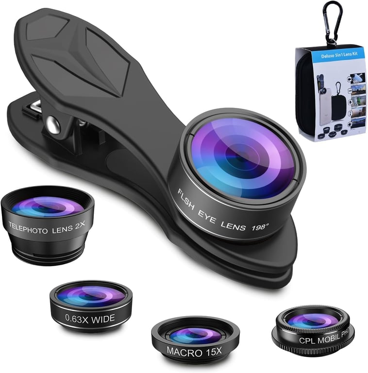 Miao Lab 5-in-1 Camera Lens Kit