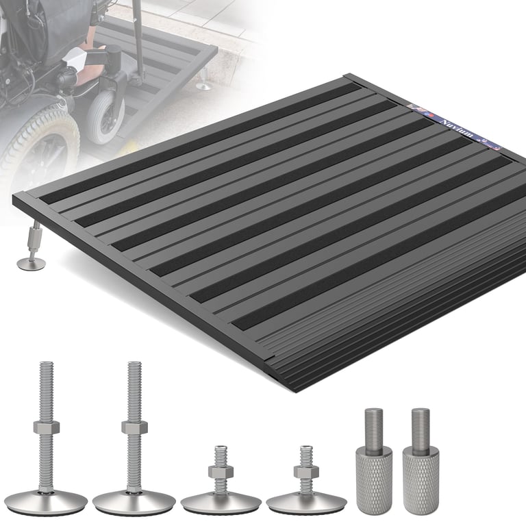 Nuvium Adjustable Wheelchair Threshold Ramp