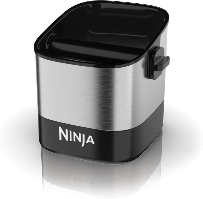 Ninja Luxe Café Knock Box, Holds 10 Double Shot Pucks, XSKKNOCKBOX