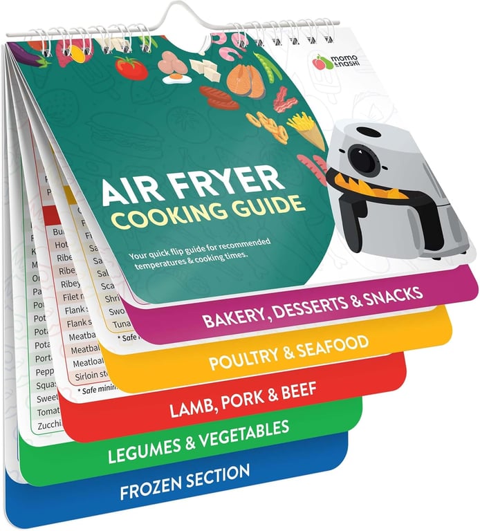 Air Fryer Cheat Sheet Magnets