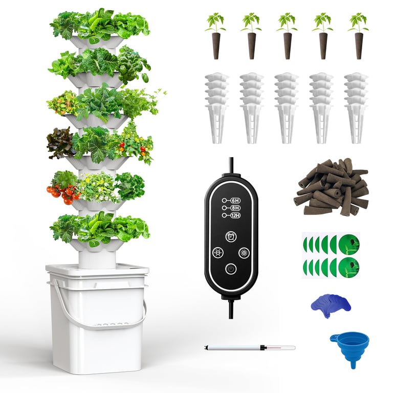 sjzxuv Hydroponic Tower