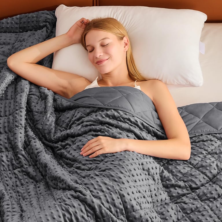 BETU Grey Weighted Blanket