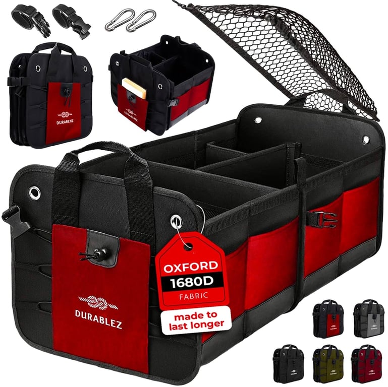 DURABLEZ Foldable Trunk Organizer